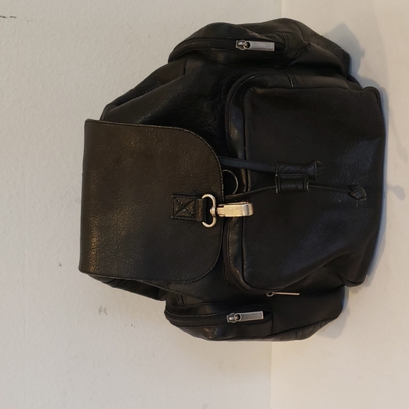 Genuine Leather Backpack  Multi-functional Elegant unisex - Picture 14 of 16